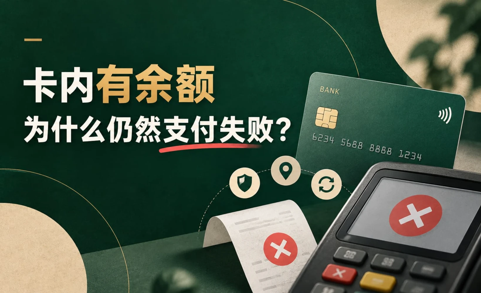 U卡支付失败排查示意图
