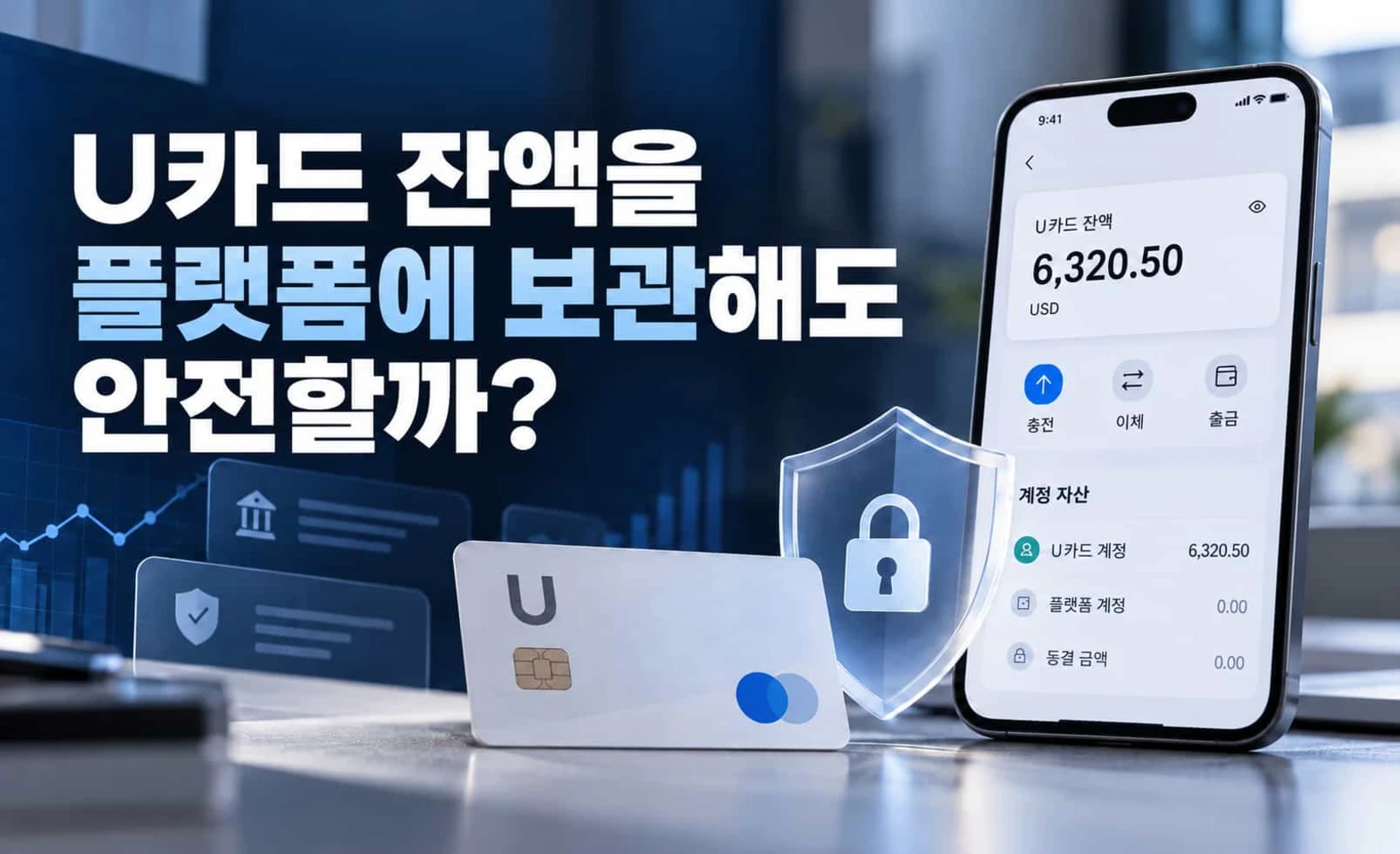 U카드 잔액 안전성 리스크 분석 도해