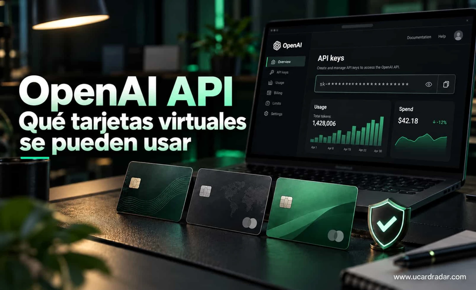 Portada de la guía de pago con tarjeta virtual para OpenAI API