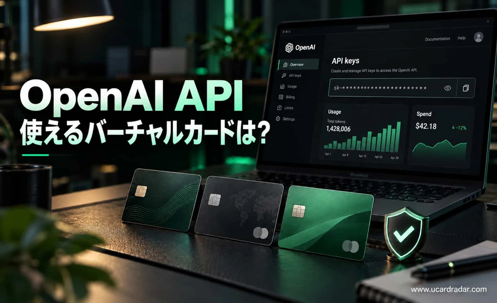 OpenAI APIバーチャルカード決済ガイドのカバー画像