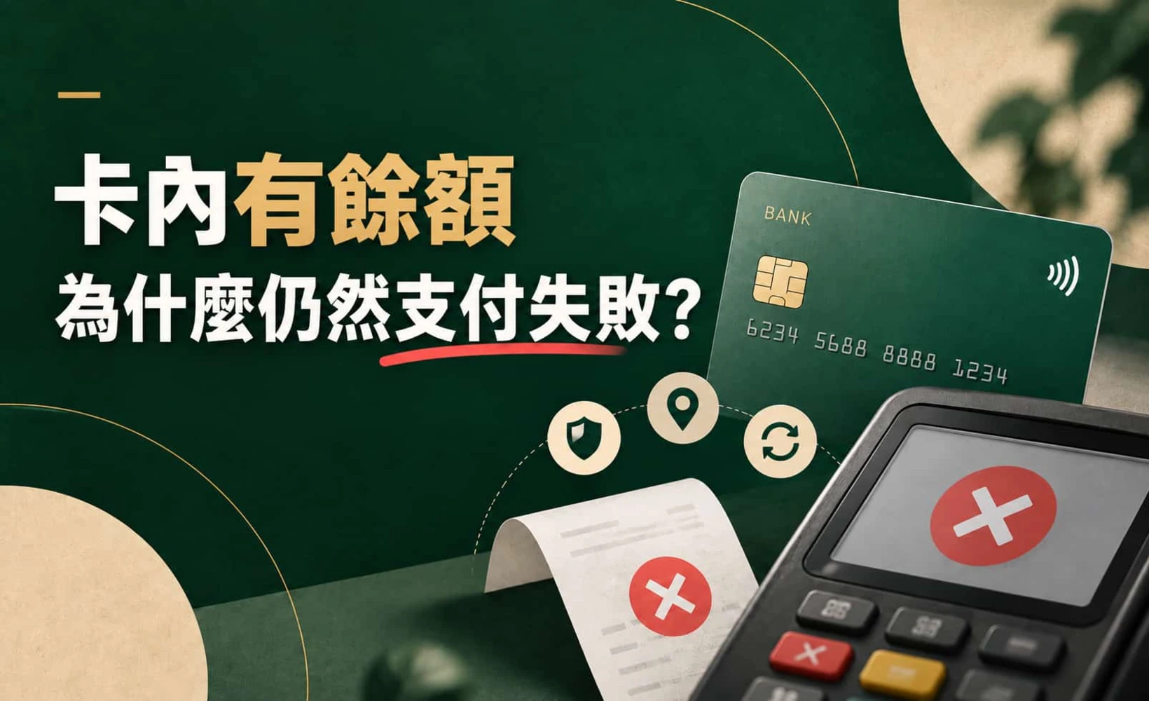 U卡支付失敗排查示意圖