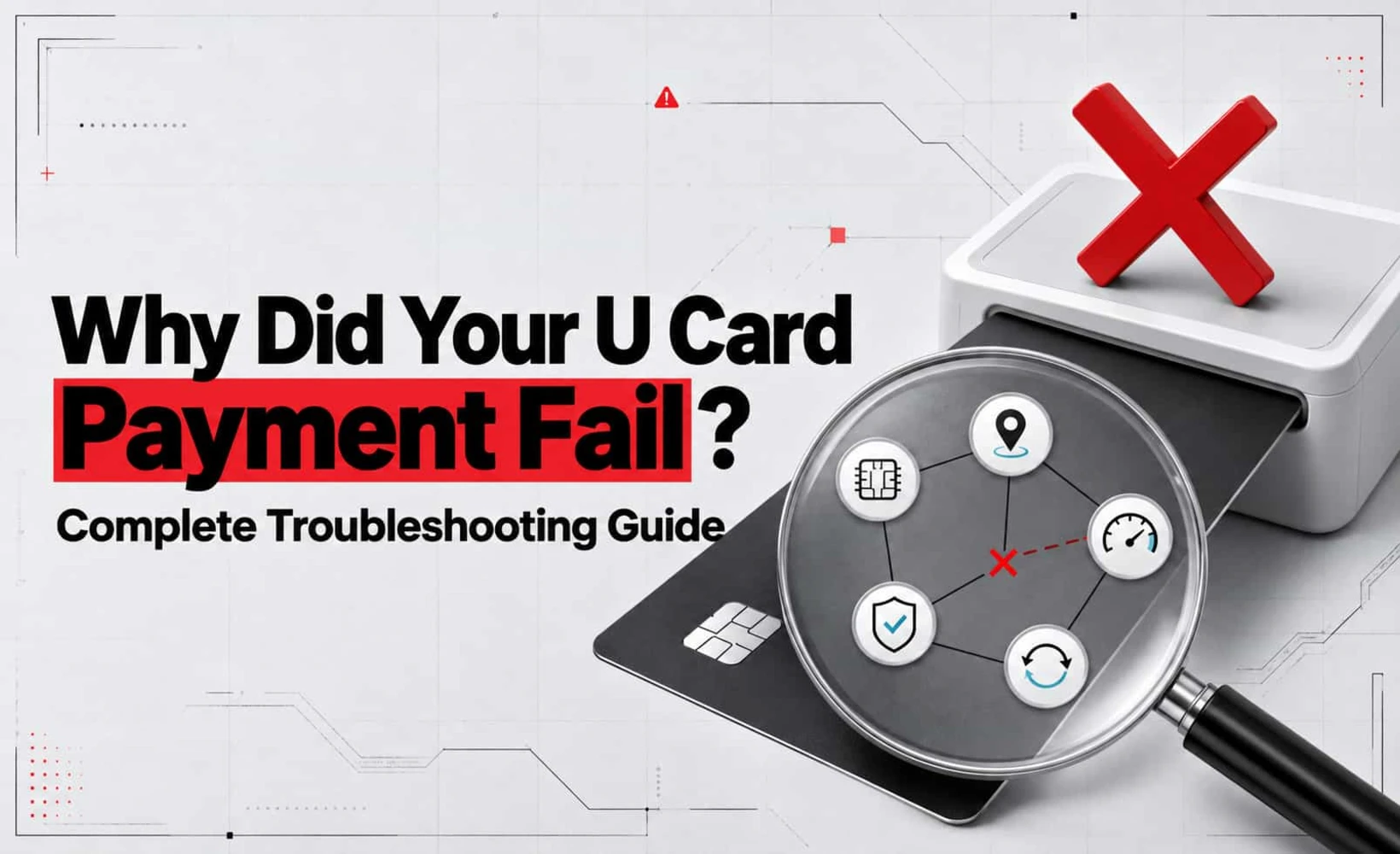 Cover image for the U Card payment failure troubleshooting guide