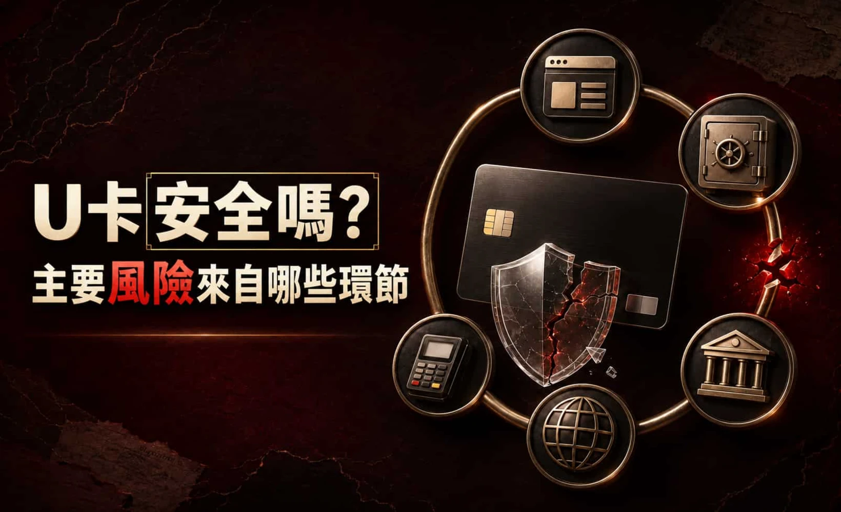 U卡安全風險分析示意圖
