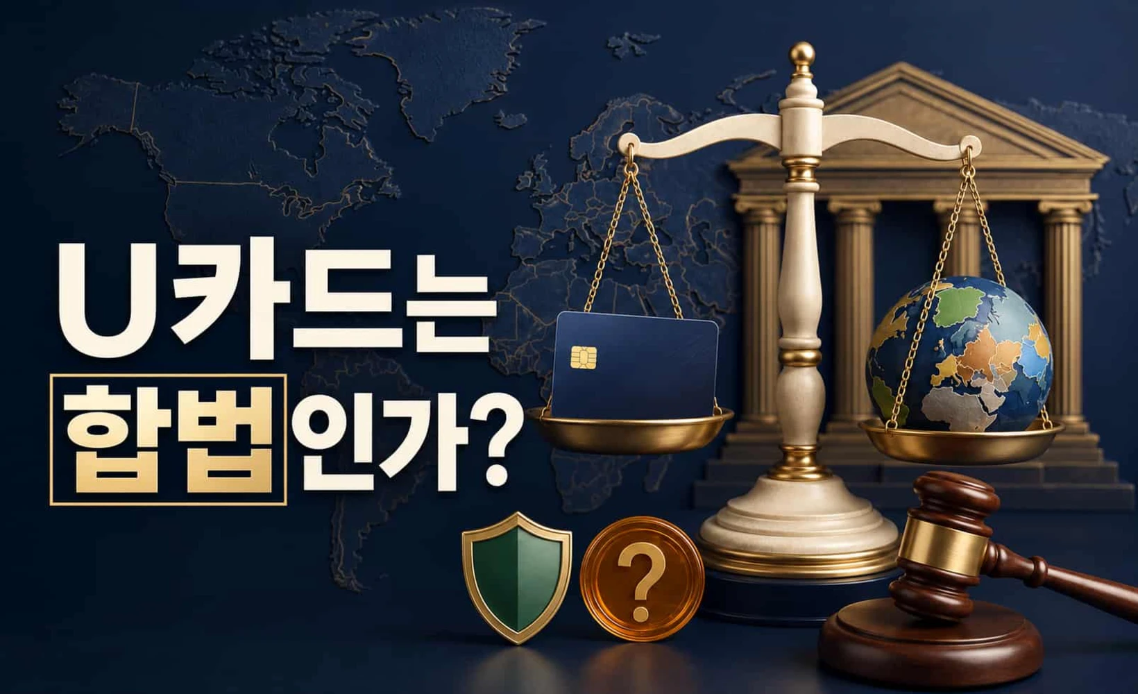 U카드 합법성 개념도