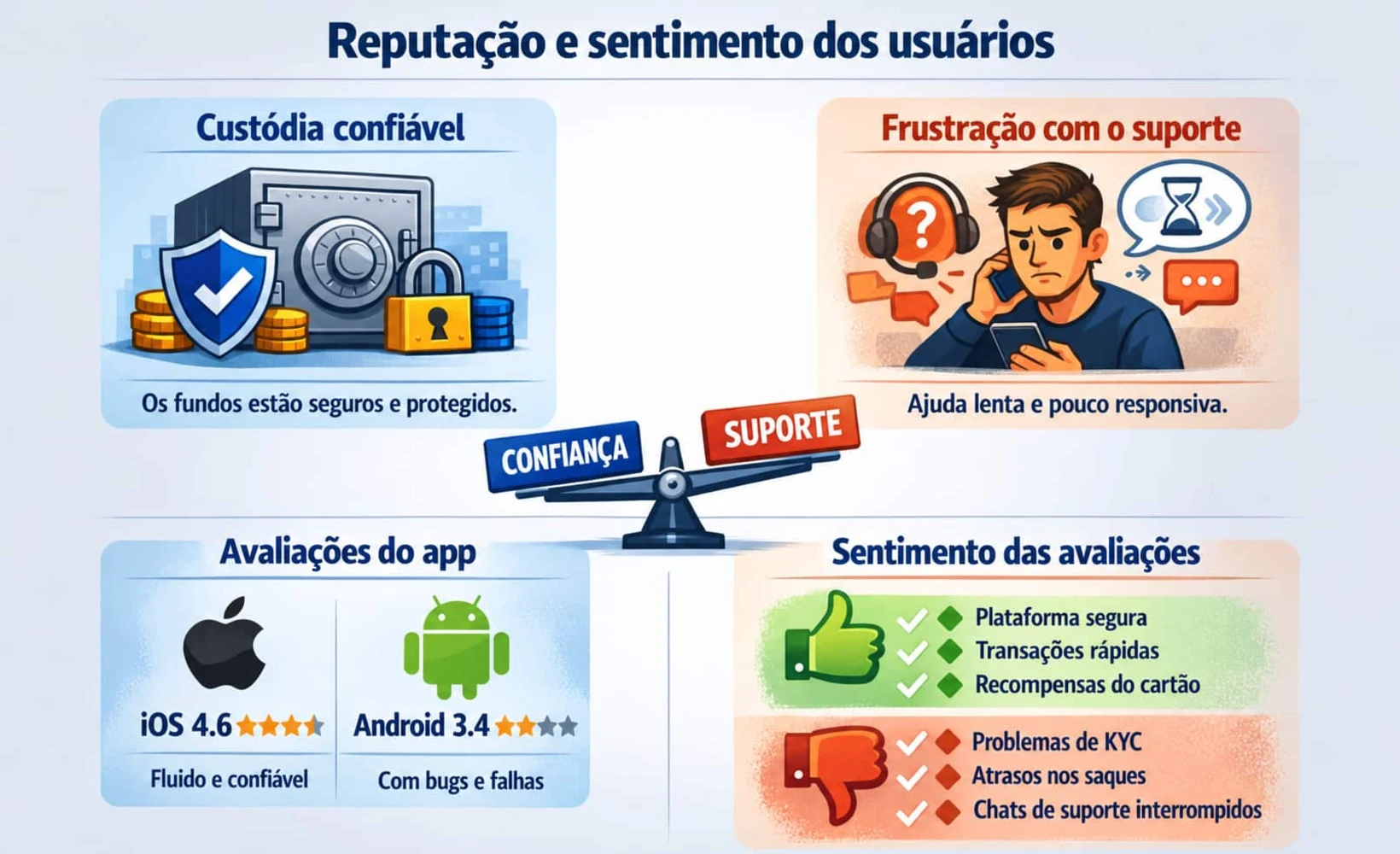 Ilustração da análise de riscos de segurança do cartão U
