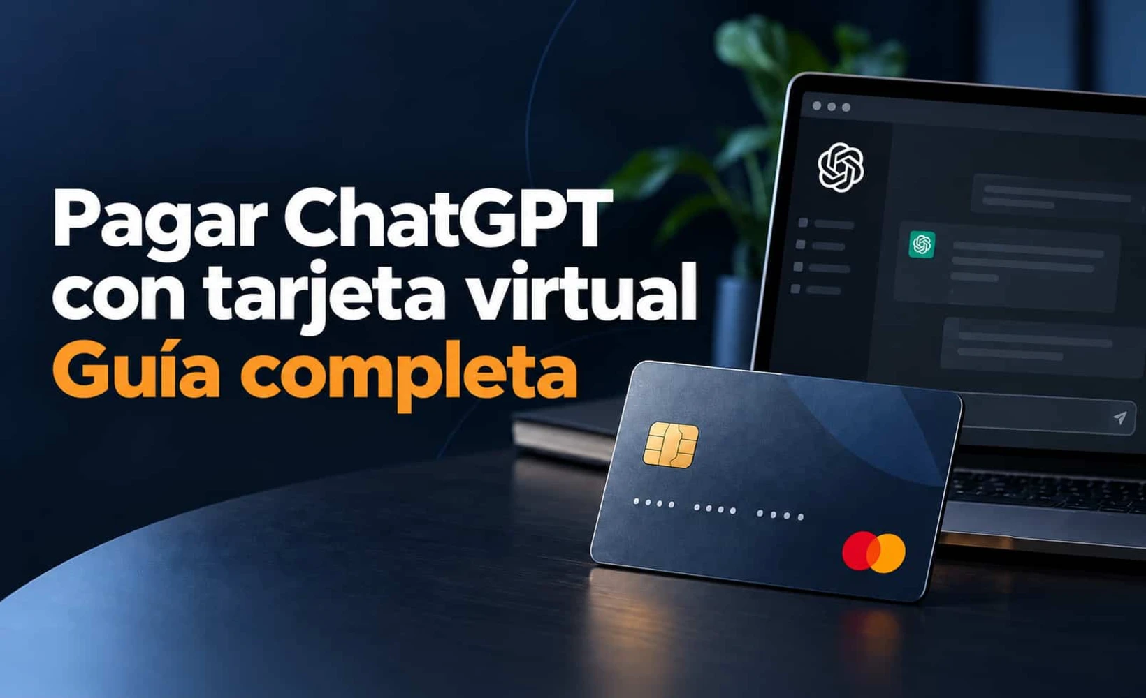 Imagen de portada de la guía para pagar ChatGPT con una tarjeta virtual