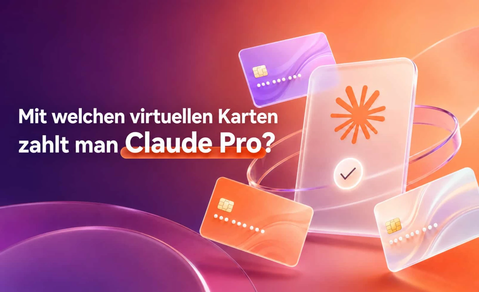Titelbild des Leitfadens zur Zahlung von Claude Pro mit virtueller Karte