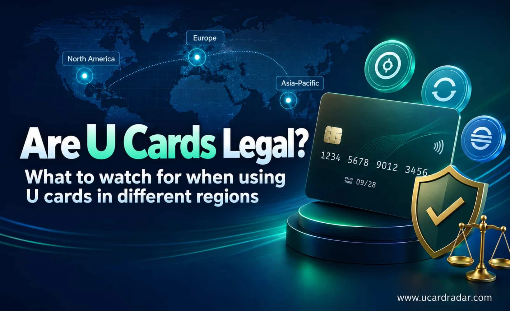 Illustration of Regional Differences in the Legality of U Cards