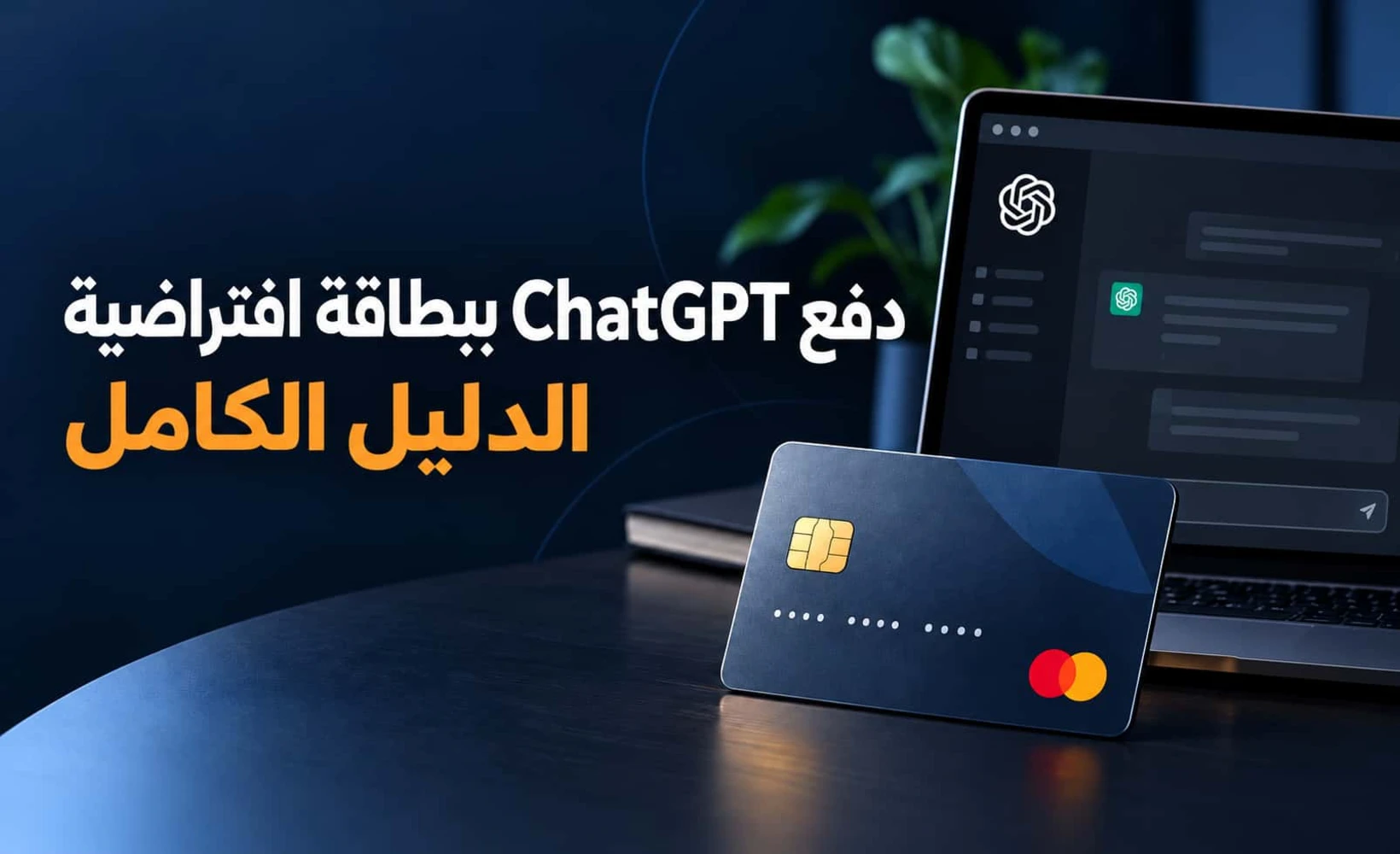 صورة غلاف دليل الدفع مقابل ChatGPT باستخدام بطاقة افتراضية