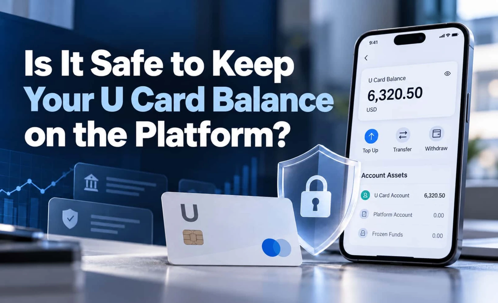 Illustration of U Card balance safety risk analysis