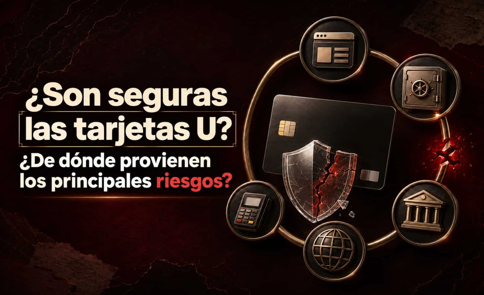 Ilustración del análisis de riesgos de seguridad de las tarjetas U