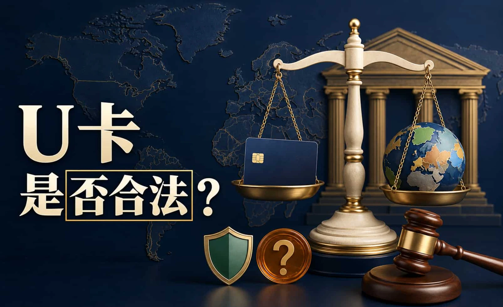 U卡是否合法概念圖