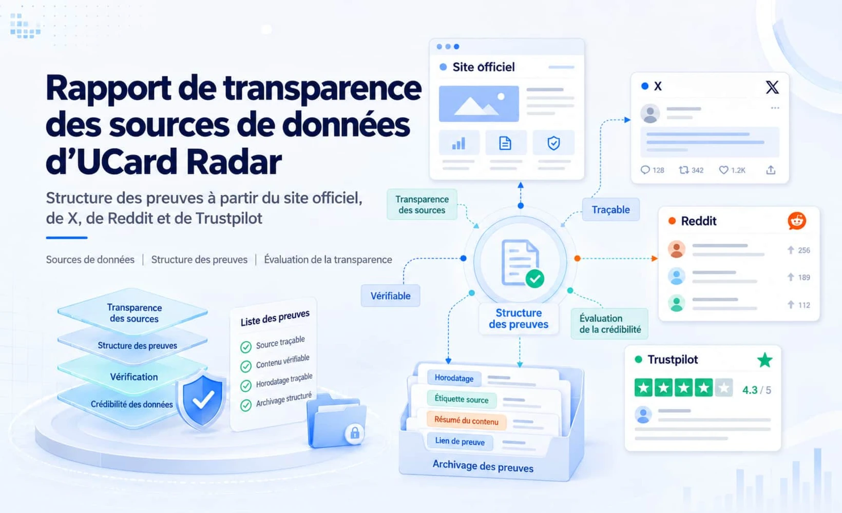 Image de couverture du Rapport de transparence des sources de données de UCard Radar