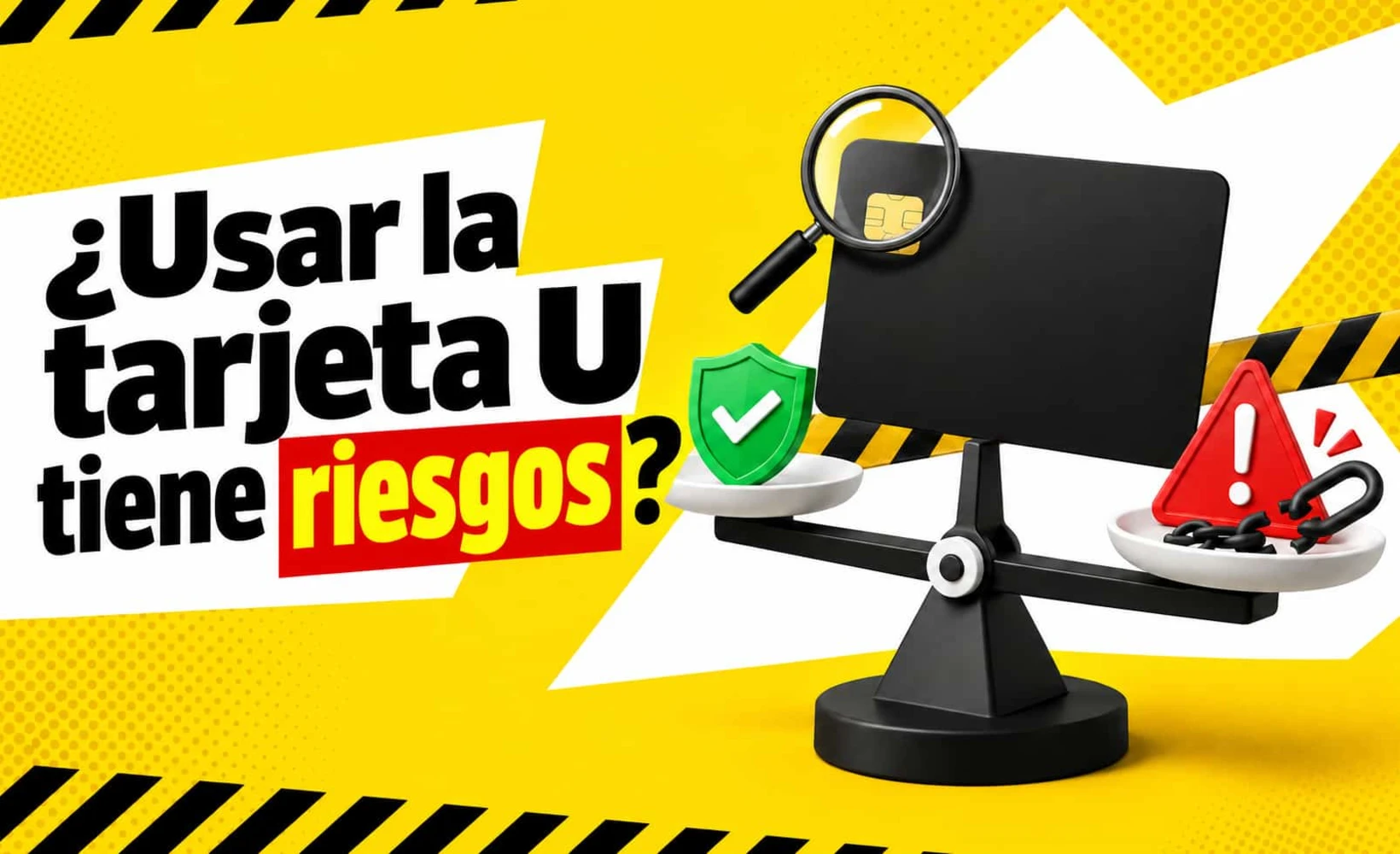 Infografía de análisis de riesgos de la tarjeta U