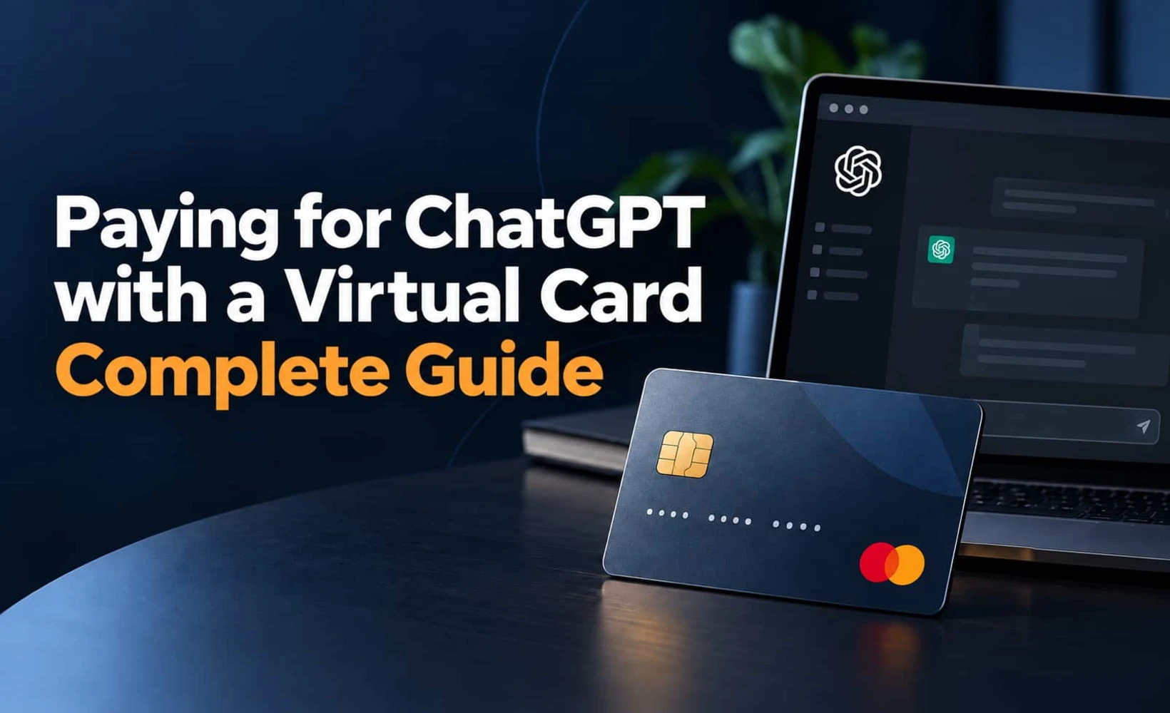 Cover image for the guide to paying for ChatGPT with a virtual card